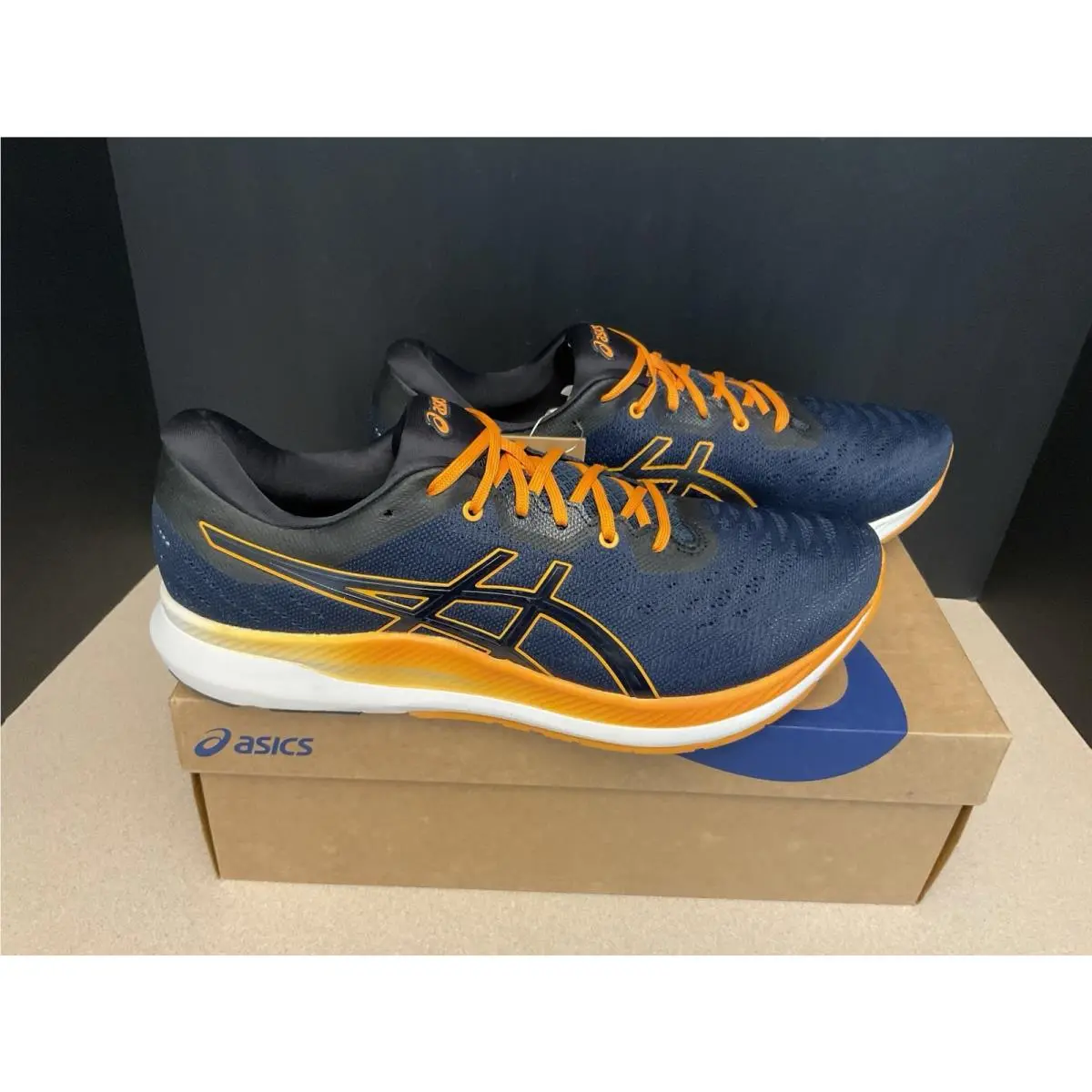 Mens Asics Ezeride French Blue/fellow Yellow Athletic Shoes. Size 12. Nice