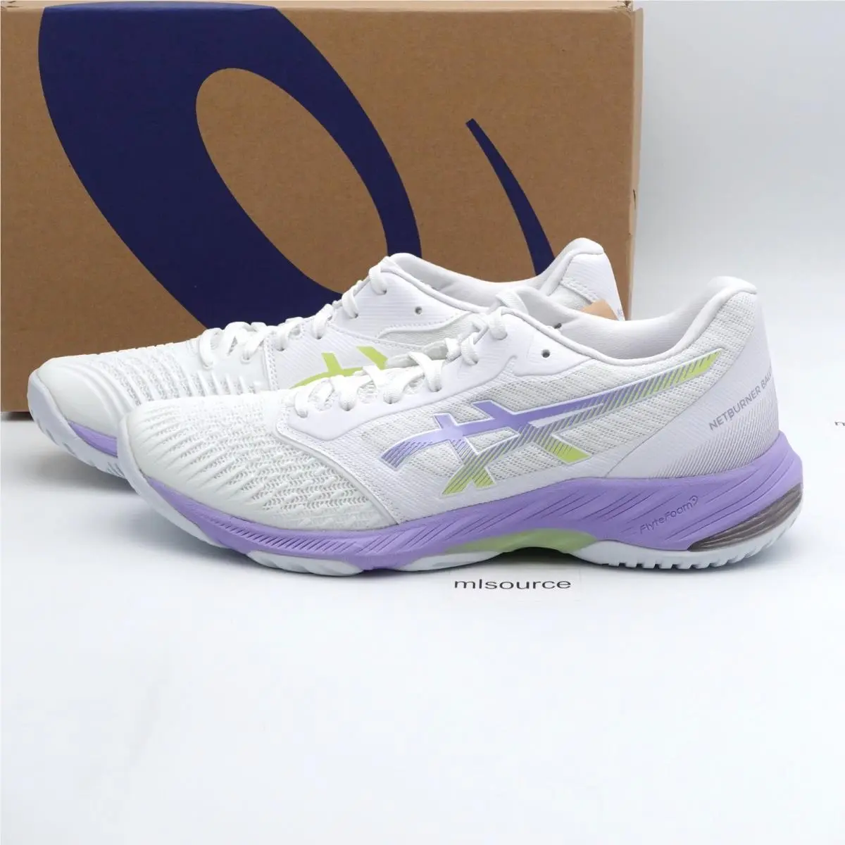 Size 11.5 Women`s / 10 Men`s Asics Netburner Ballistic FF 3 Volleyball Shoes