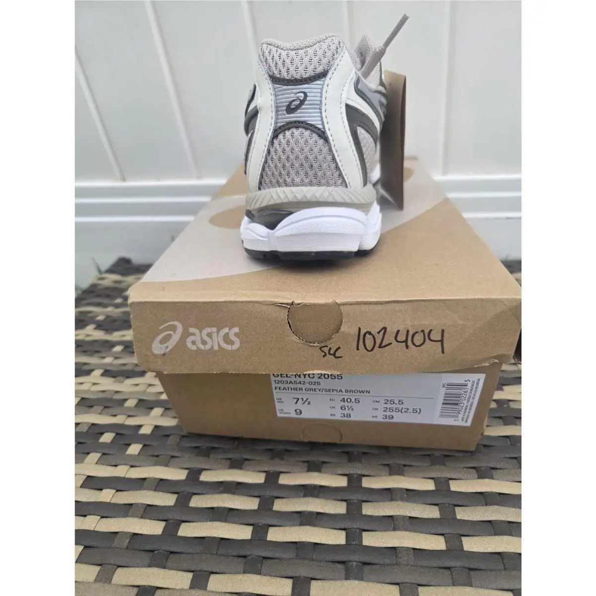 Asics shoes - ASICS GEL-Run - 1203A542 - Feather Grey/Selia Brown 1