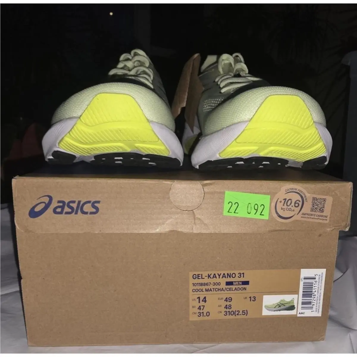 Asics shoes - Green 0