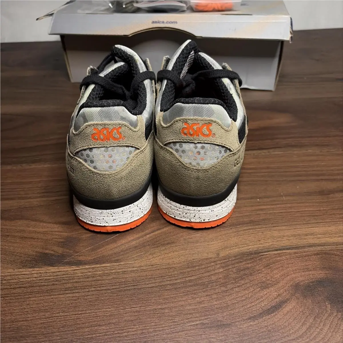 Asics shoes - Bait x ASICS Gel Lyte 3 - h43kk-8090 - Green, Manufacturer: Dark Olive/Black 4