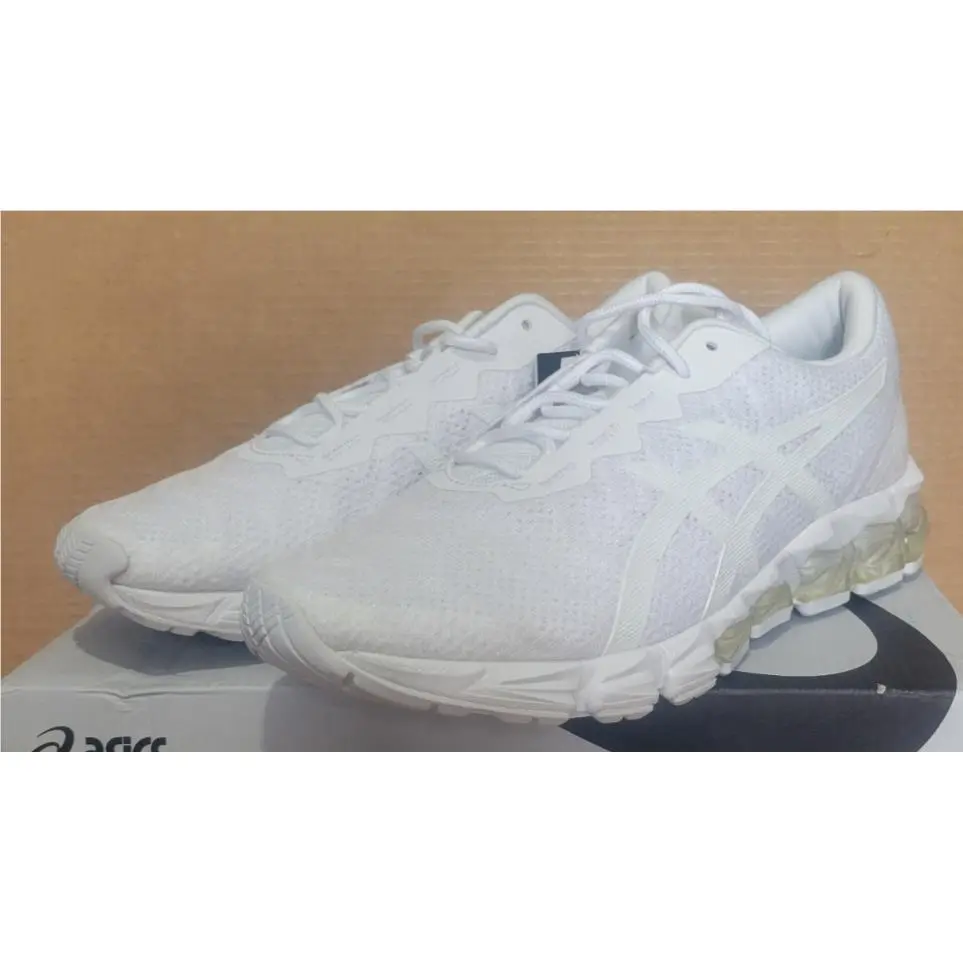 Asics Men`s Gel-quantum 180 5 Size 7.5 White/white 1021A185-100