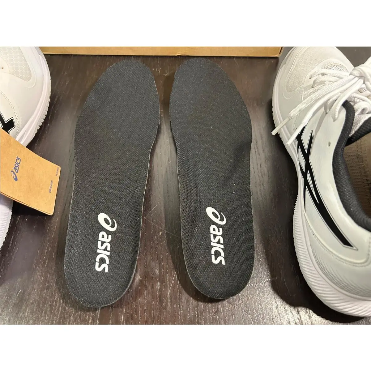 Asics shoes - White, Grey, Black 9