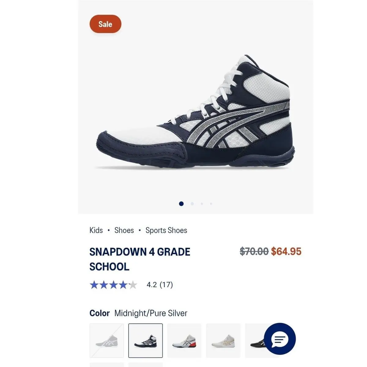 Asics shoes - Snapdown 4 GS - Snapdown - Blue 5