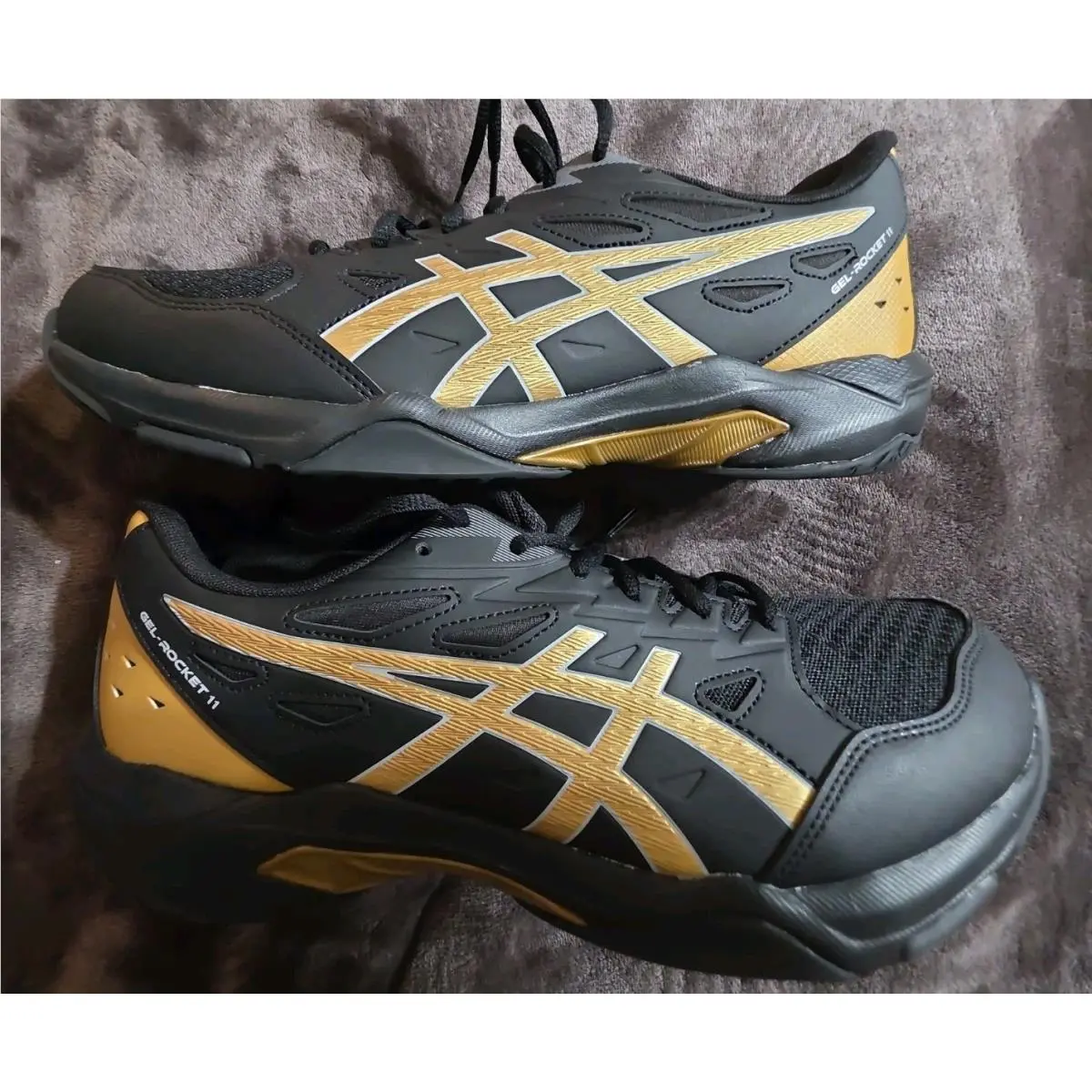 Asics shoes - ASICS GEL-Rocket - 1071A094-005 - Black/Piedmont Grey 6