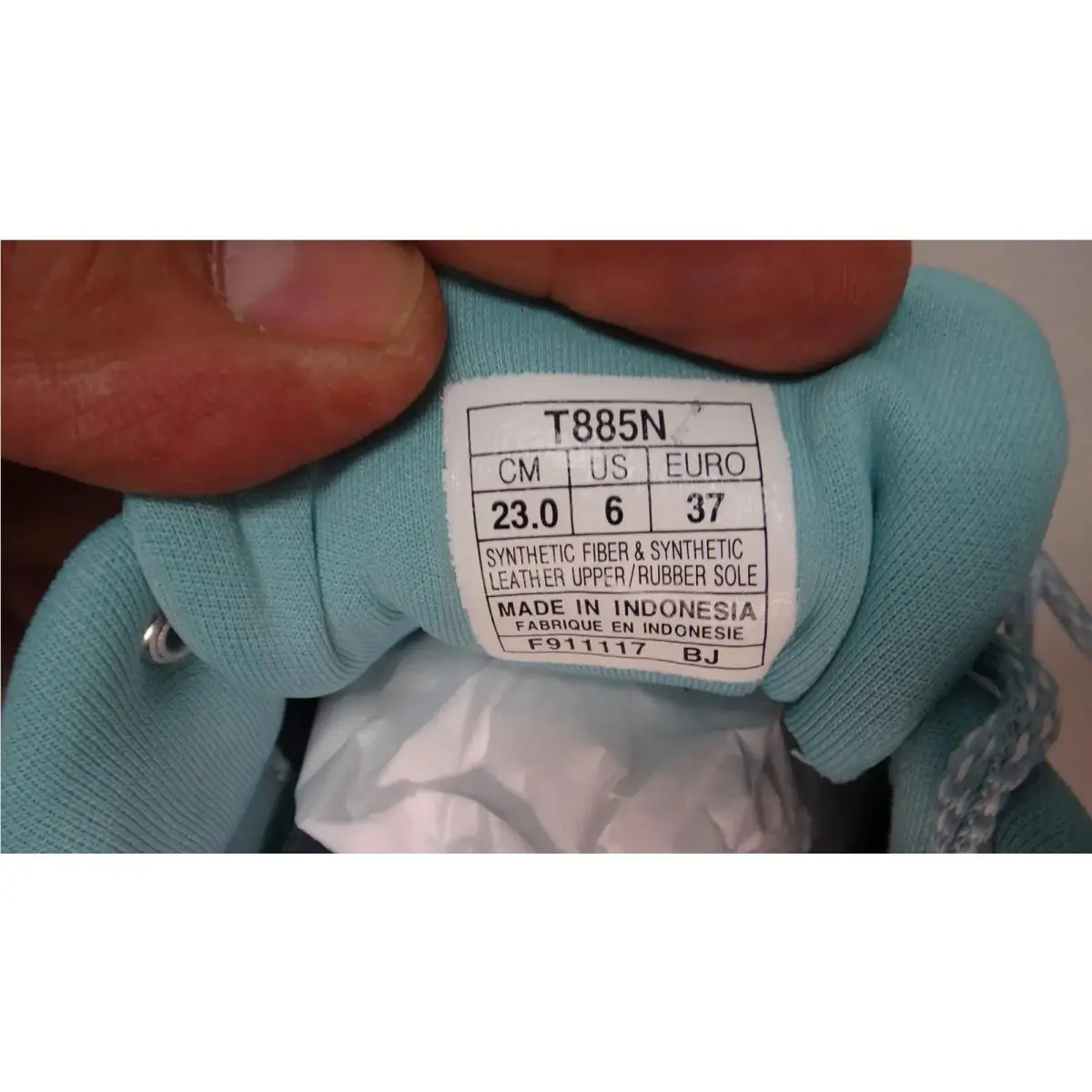 Asics shoes - ASICS FuzeX Rush Adapt - FuzeX Rush Adapt - T885N-1401 - Porcelain Blue White Smoke Blue 9