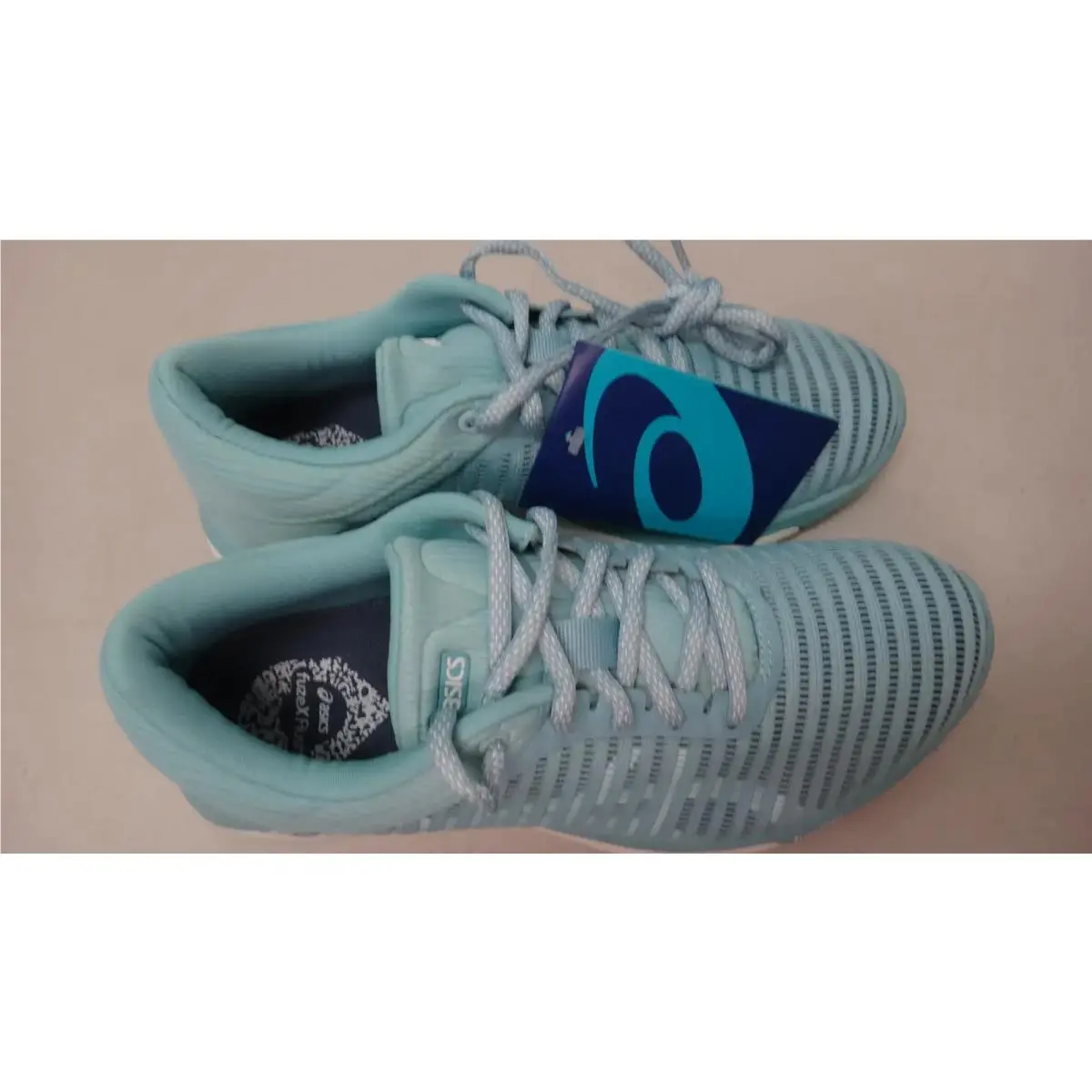 Asics shoes - ASICS FuzeX Rush Adapt - FuzeX Rush Adapt - T885N-1401 - Porcelain Blue White Smoke Blue 7