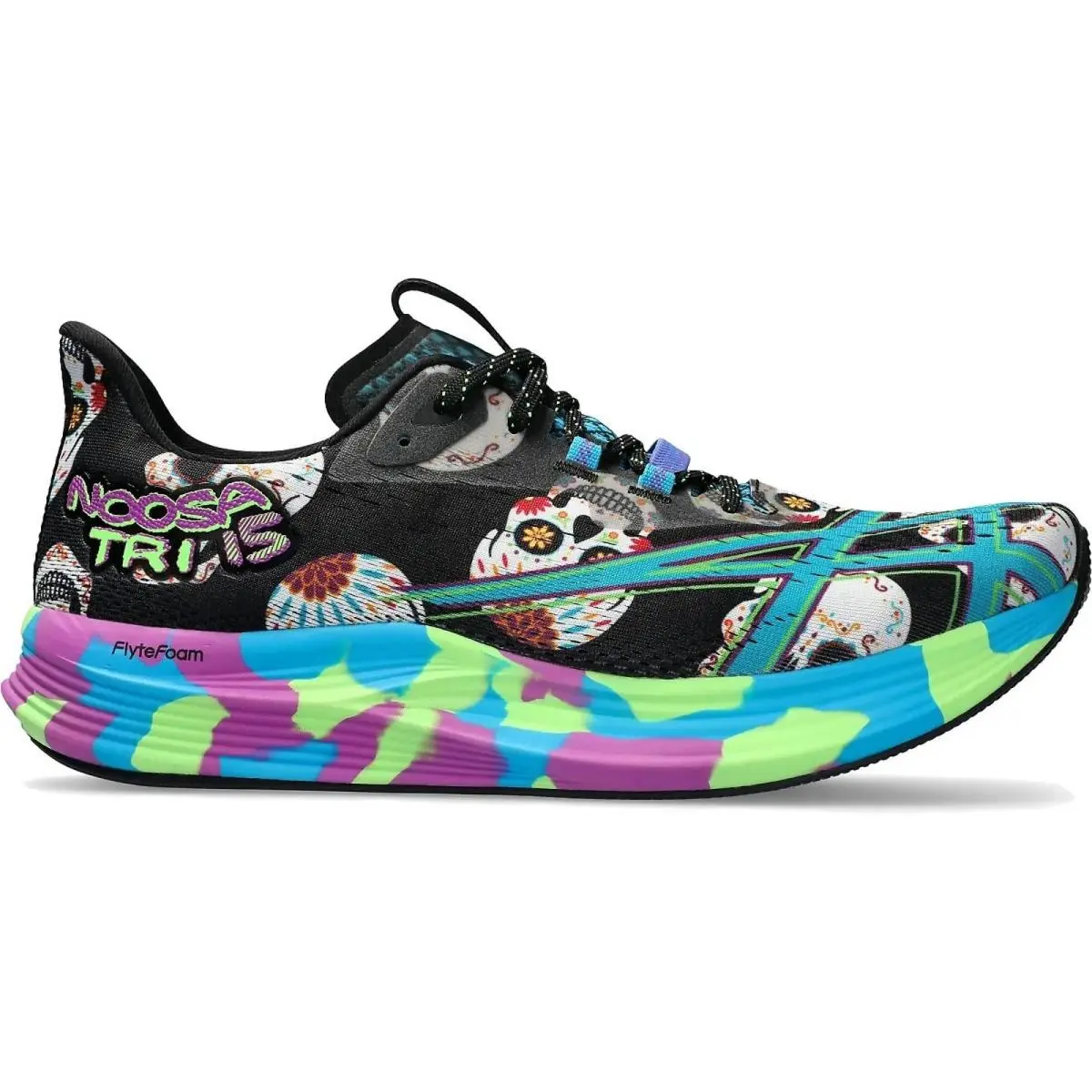 Asics shoes - ASICS Noosa Tri 15 - Noosa Tri - 1011B811-001 - Black/Island Blue 0