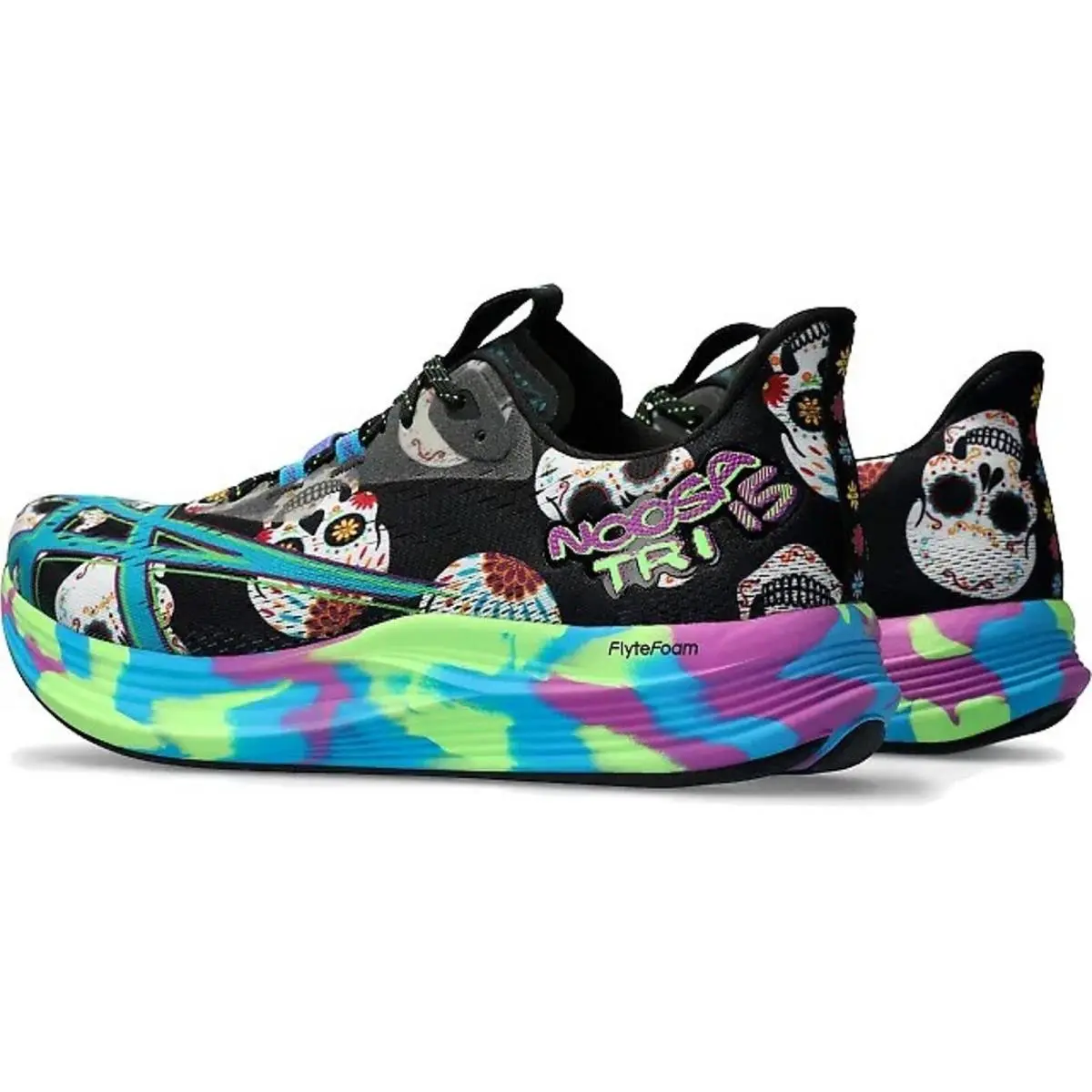 Asics shoes - ASICS Noosa Tri 15 - Noosa Tri - 1011B811-001 - Black/Island Blue 2
