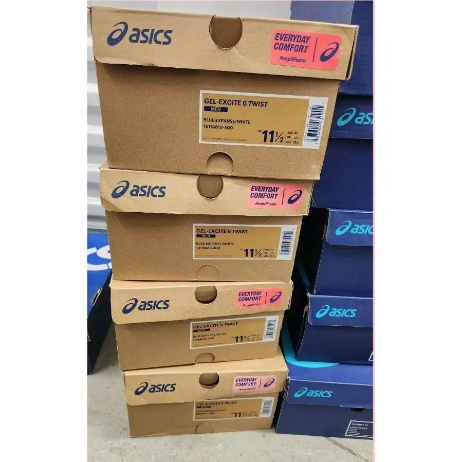 Asics shoes - Gel Excite 6 - Gel Excite - 1011A610 - Black,Gray 7