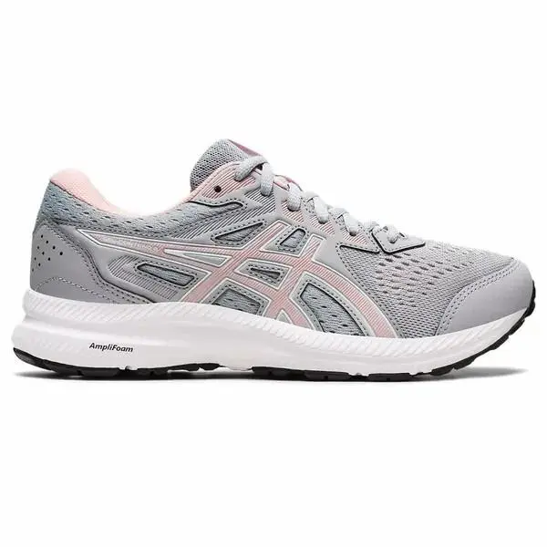 Asics Women`s Gel Contend 8 Piedmont Grey Frosted Rose Sz 5