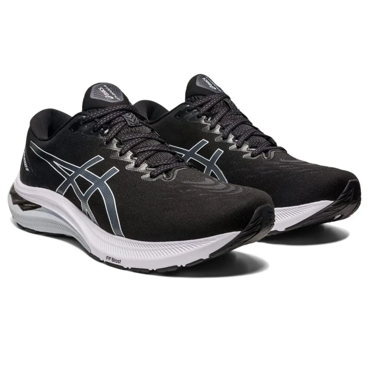Asics GT-2000 11 Men`s Running Shoes Black/white Size 10 4E - Extra Wide