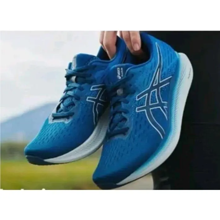 Asics Evoride 2 Men`s Running Shoes Blue Size 12 US