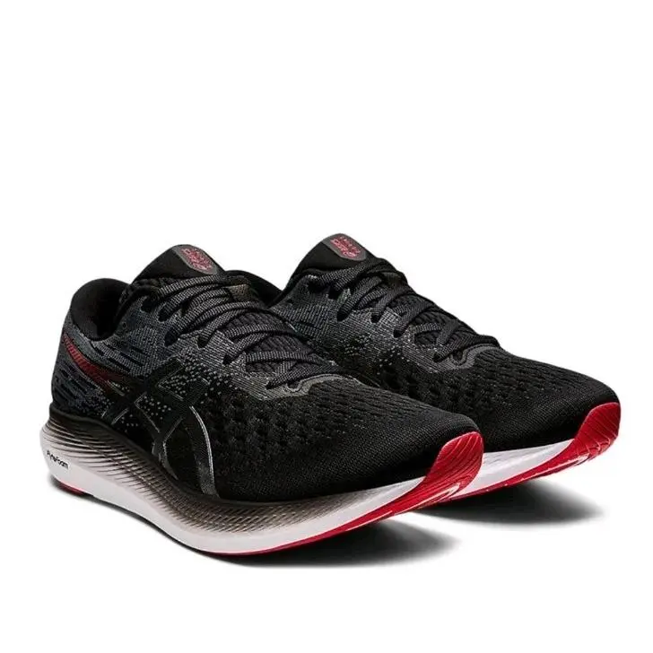 Asics Evoride 2 Men`s Running Shoes Black/red Size 12 US