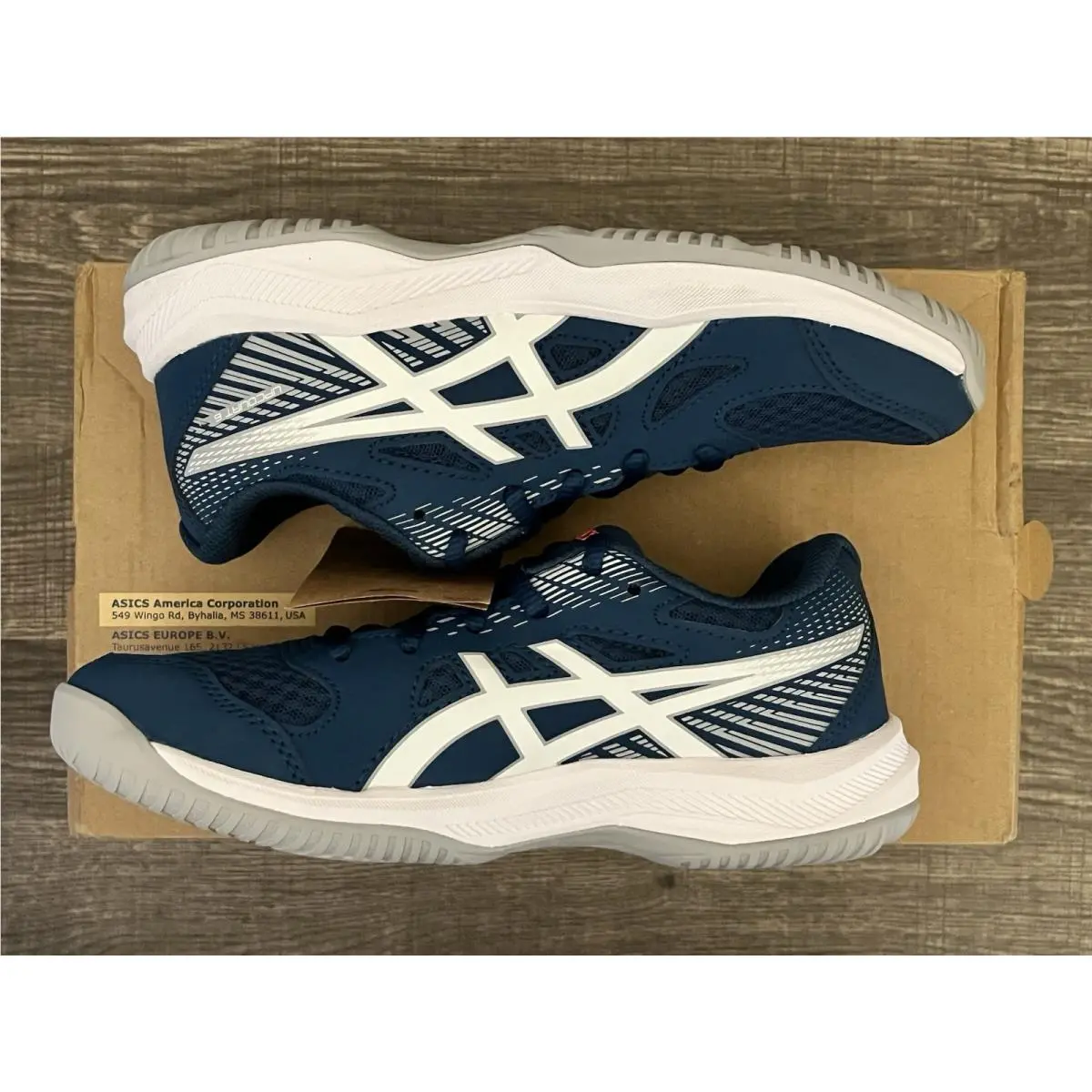 Asics shoes - Asics Youth Tennis Shoes “Upcourt 6 Grade Shoes” - Blue 5