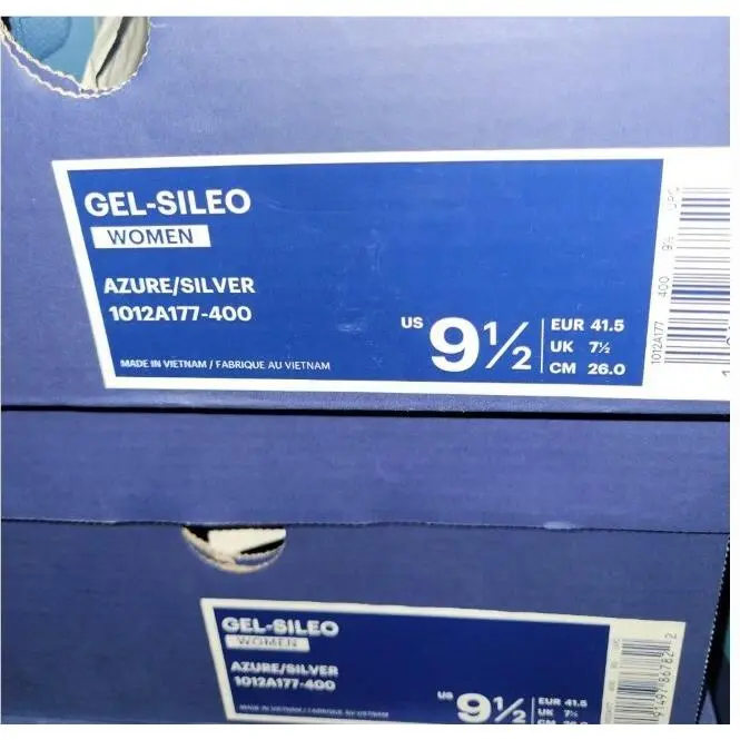 Asics shoes - ASICS GEL-Sileo - 1012A177-400 - Azure Silver 7