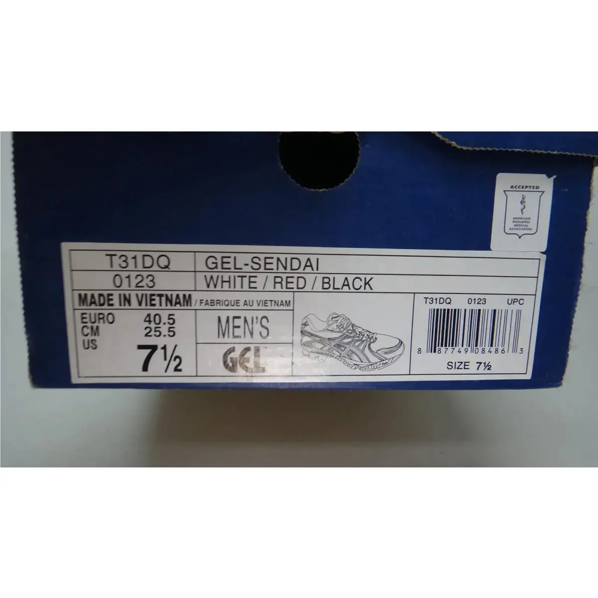 Asics shoes - ASICS GEL-Sendai - T31DQ - Multicolor 1