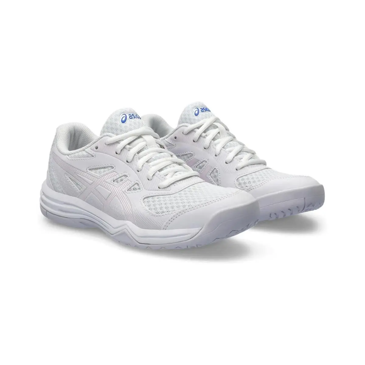 Asics D3511 Womens White/cosmos Upcourt 5 Volleyball Shoe Size US 11 M - White