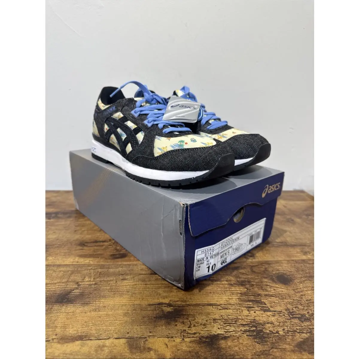 Extra Butter x Asics Gt-cool Sidewinder Hawaii / Denim Men`s Size 10 2013