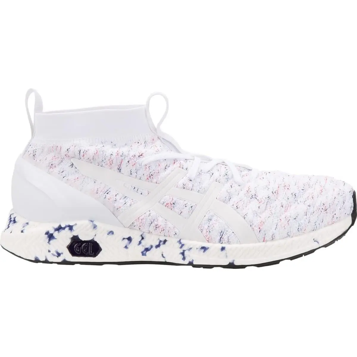 Asics Men`s Hypergel-kan Running Shoes Sneaker Athletic White/directoire Blue