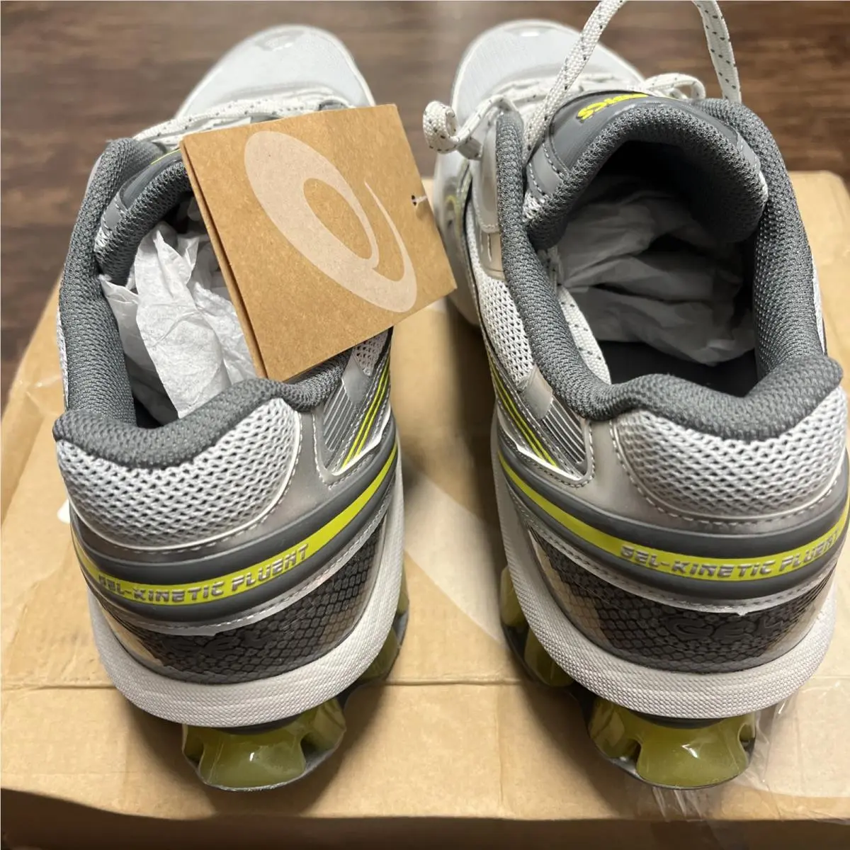 Asics shoes - Gel-Kinetic Fluent - Fluent - 1203A591 - Gray 4