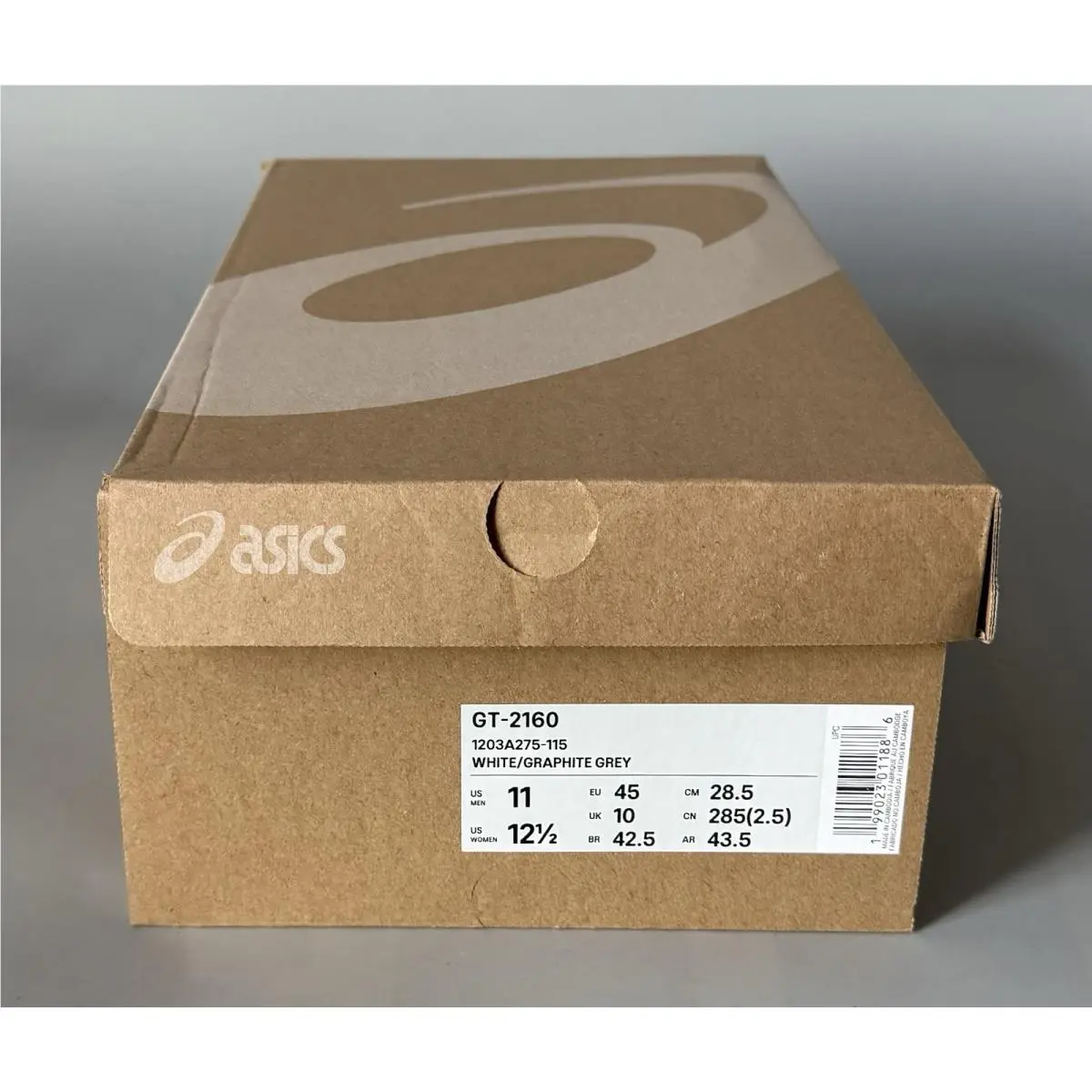 Asics shoes - ASICS GT-2160 - White/Graphite Grey (UPC: 0199023011930) 7