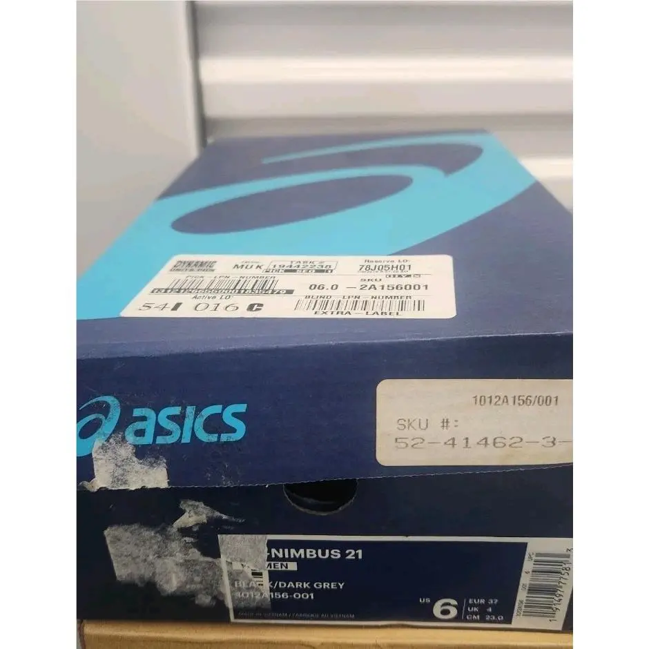 Asics shoes - ASICS GEL-Nimbus - 1011A169-001 - BLACK/DARK GREY (UPC: 191497773826) 6