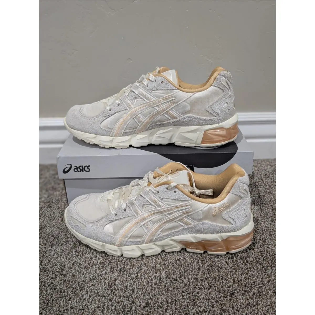 Asics shoes - Asics Gel-Kayano 5 KZN - KZN - 1021A348-100 - Ivory 0