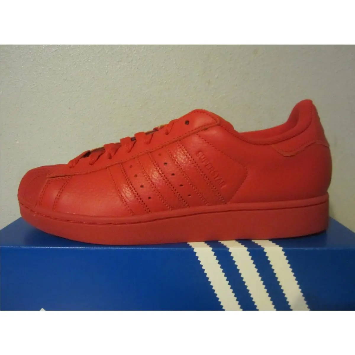 Adidas shoes - adidas Superstar II - Superstar - KI2708 - Better Scarlet/Core Black (UPC: 198325051712) 4