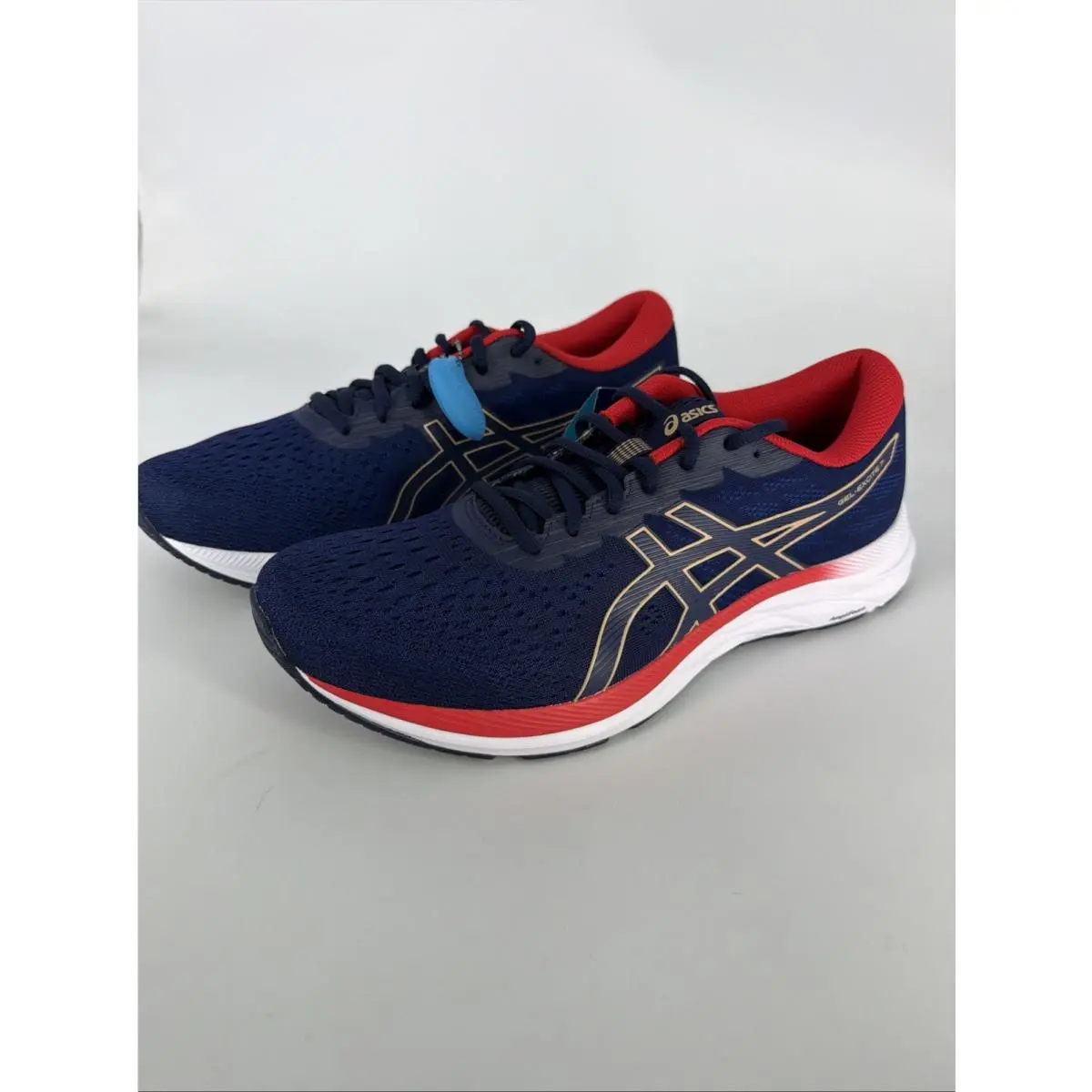Asics shoes - Asics Gel Excite 7 - Gel Excite - 1011B183-401 - Navy/redd 3