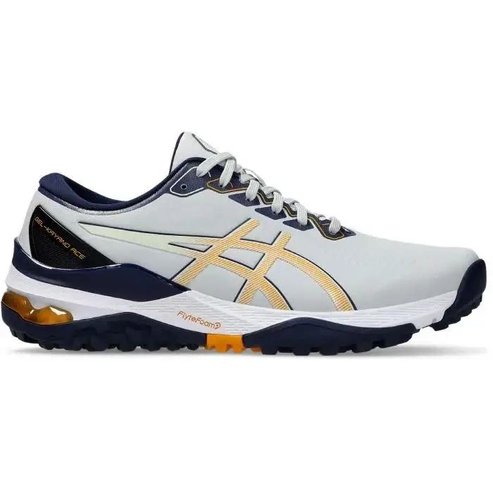 Men`s Size 8.5 Wide- Asics Gel-kayano Ace 2 Glacier Grey/amber Golf Shoes