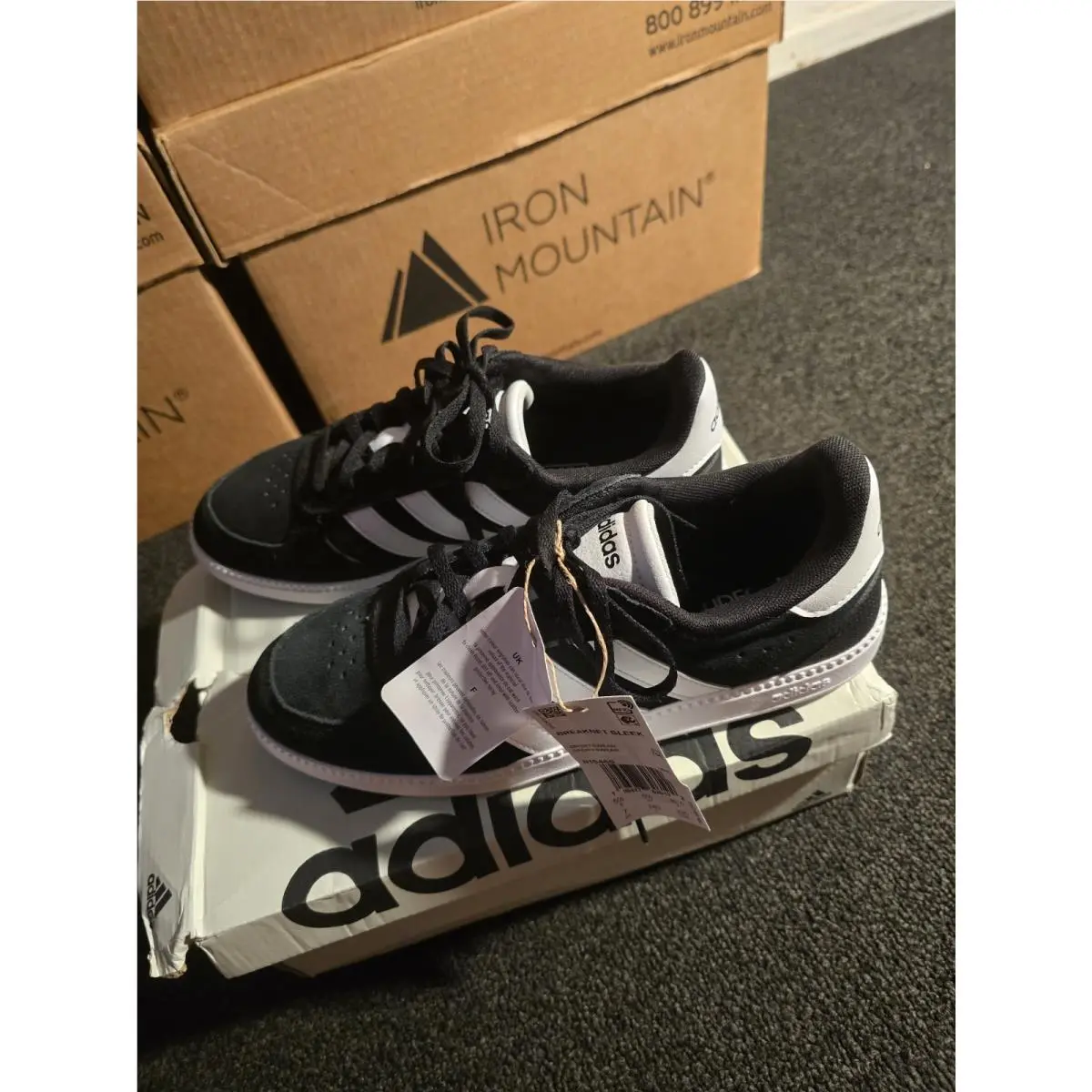 Adidas shoes - adidas Breaknet - Breaknet - IH5466 - Black/White 1