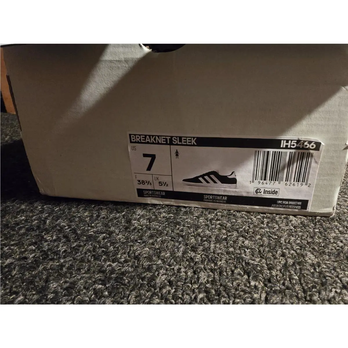 Adidas shoes - adidas Breaknet - Breaknet - IH5466 - Black/White 7