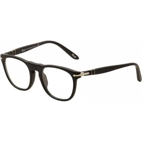 PO2996V 900 50mm Eyeglasses Matte Grey Black / Clear Demo Lens by Persol