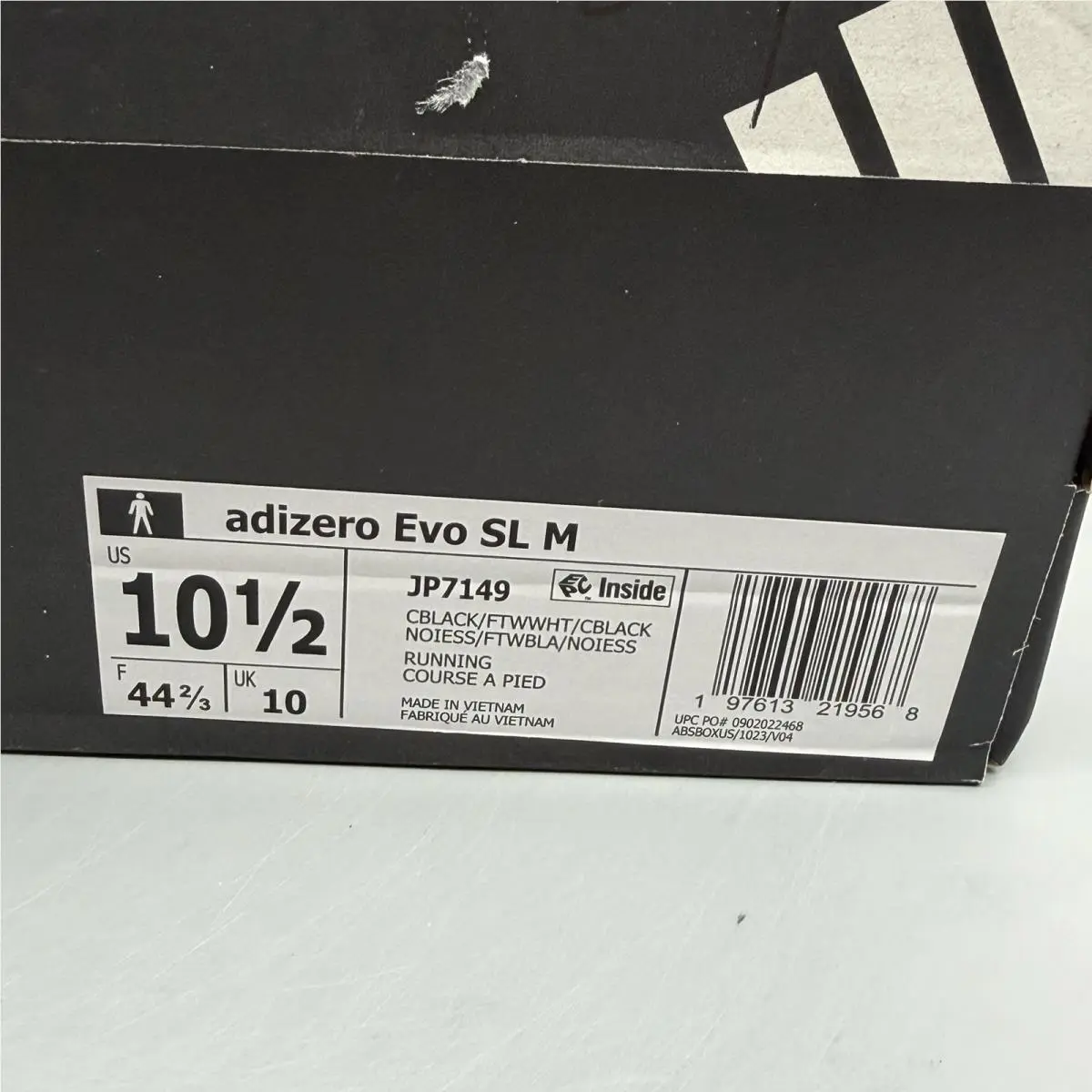 Adidas shoes - Adizero Evo SL - Adizero Evo - JP7149 - Black 12