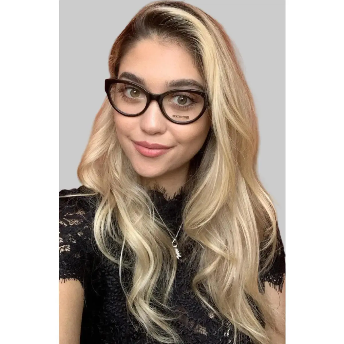 Roberto Cavalli 858 050 Chow 52mm 52-18-140 Cat Eye Women`s Eyeglasses Frame