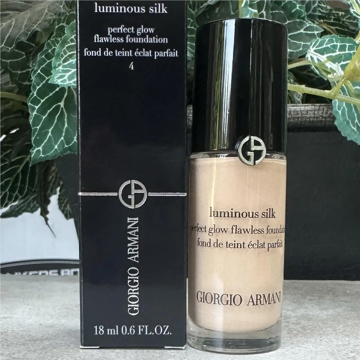 Luminous Silk Foundation Formula Shade 4 18 Ml by Giorgio Armani