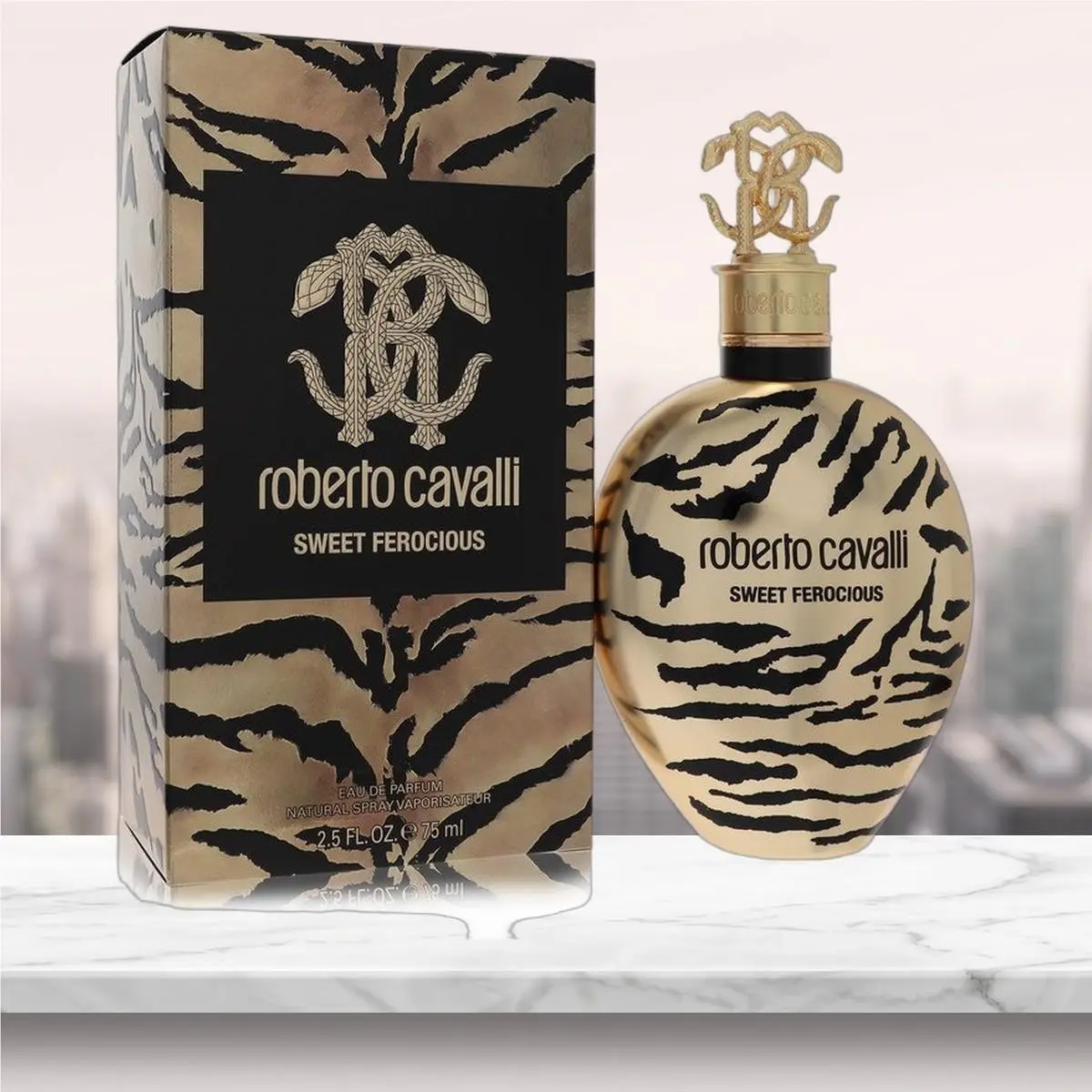 Roberto Cavalli Sweet Ferocious Eau De Parfum Spray By Roberto Cavalli - 2.5 oz