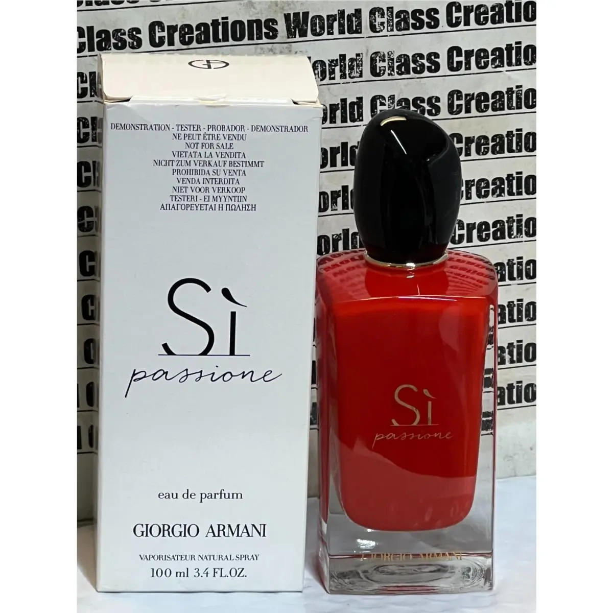 SI Passione Eau DE Parfum Spray For WOMEN-3.4 OZ/100 ML White Box by Giorgio Armani