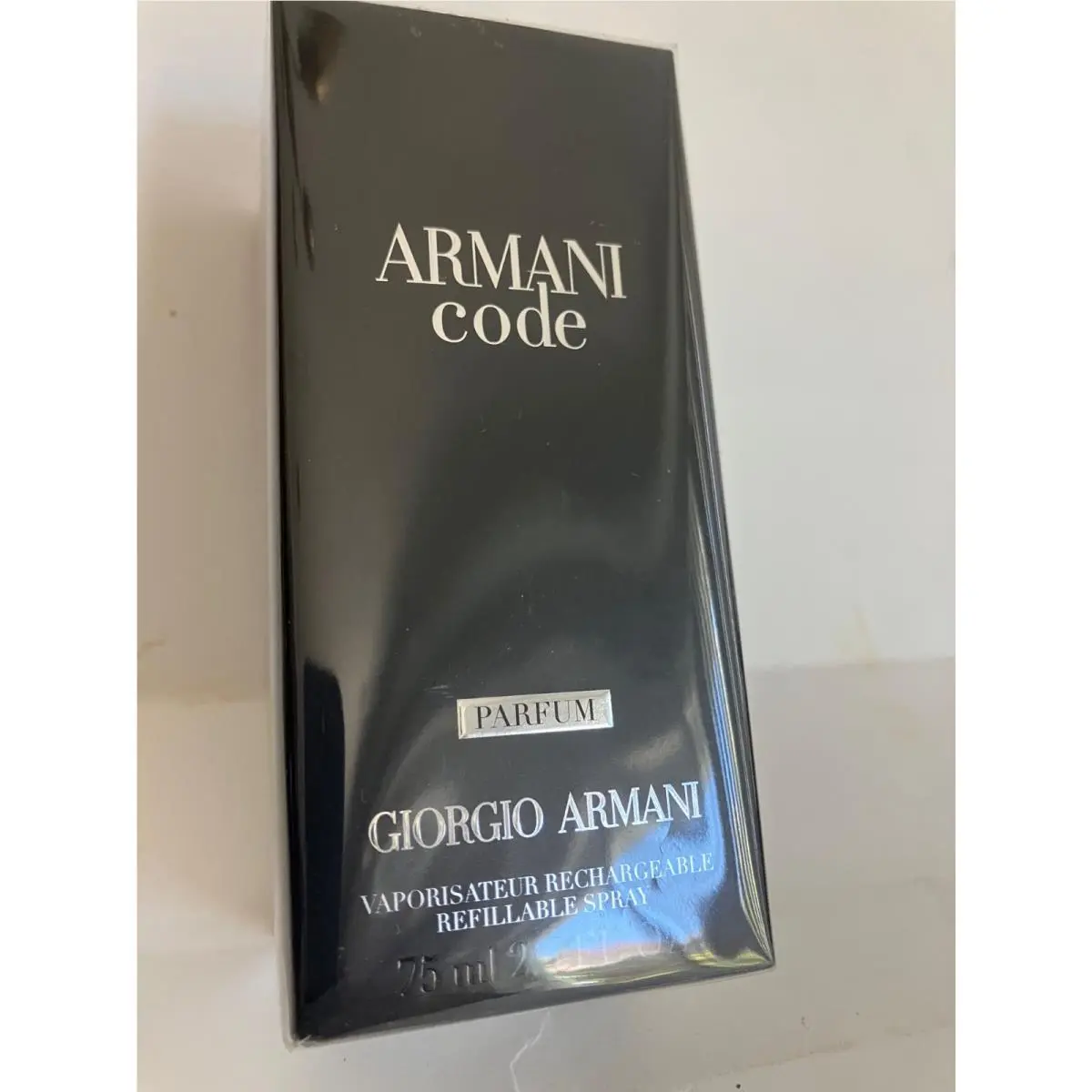 Armani Code Refillable 2.5oz Parfum Spray For Men by Giorgio Armani