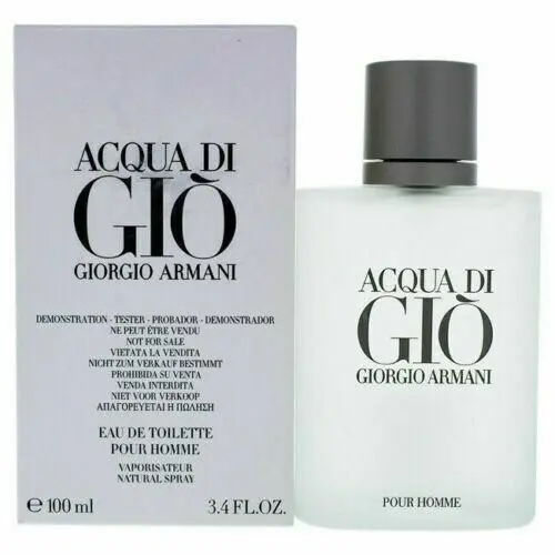 Acqua DI Gio By  3.4oz / 100ml Edt Spray Tstr by Giorgio Armani