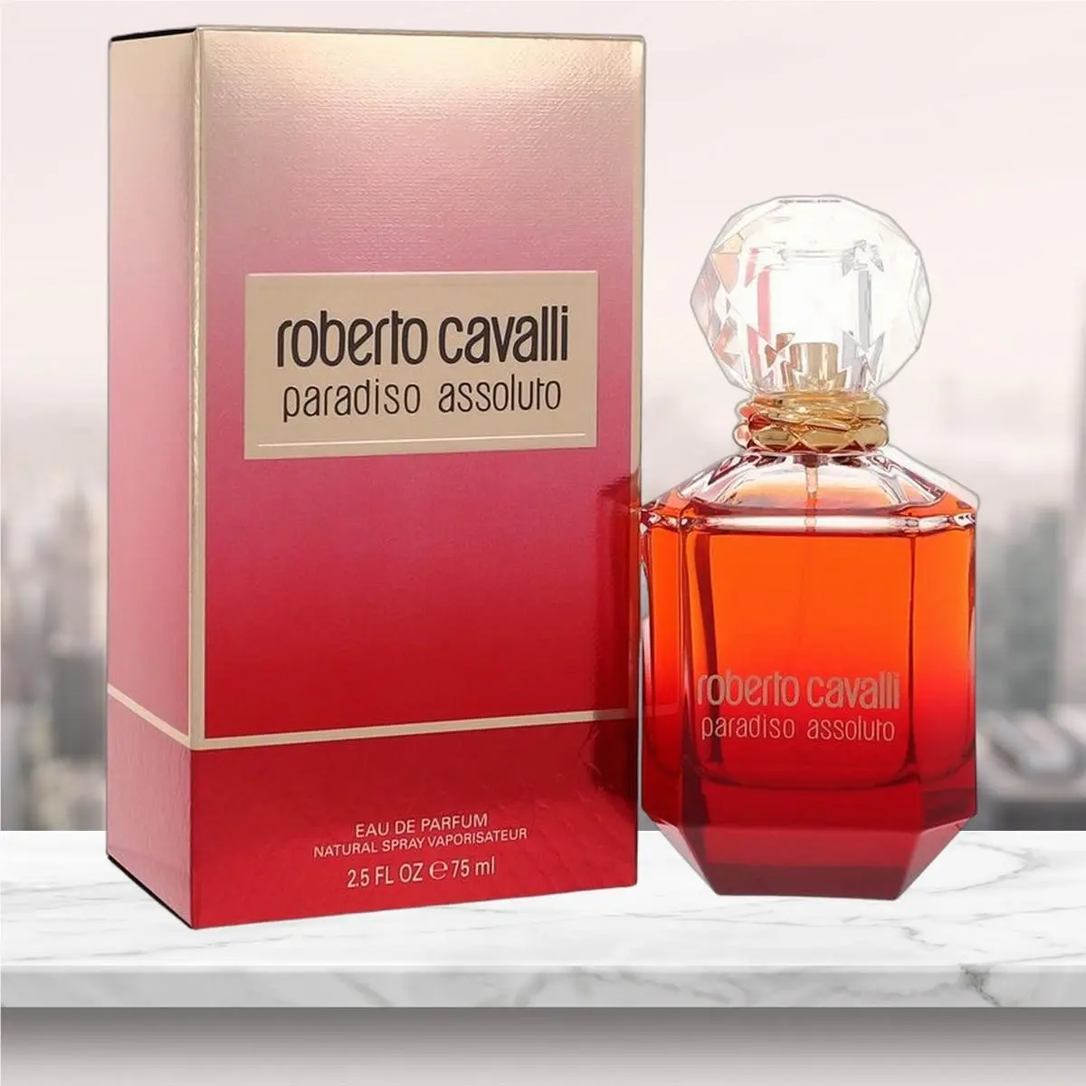 Roberto Cavalli Paradiso Assoluto Eau De Parfum Spray By Roberto Cavalli - 2.5 o