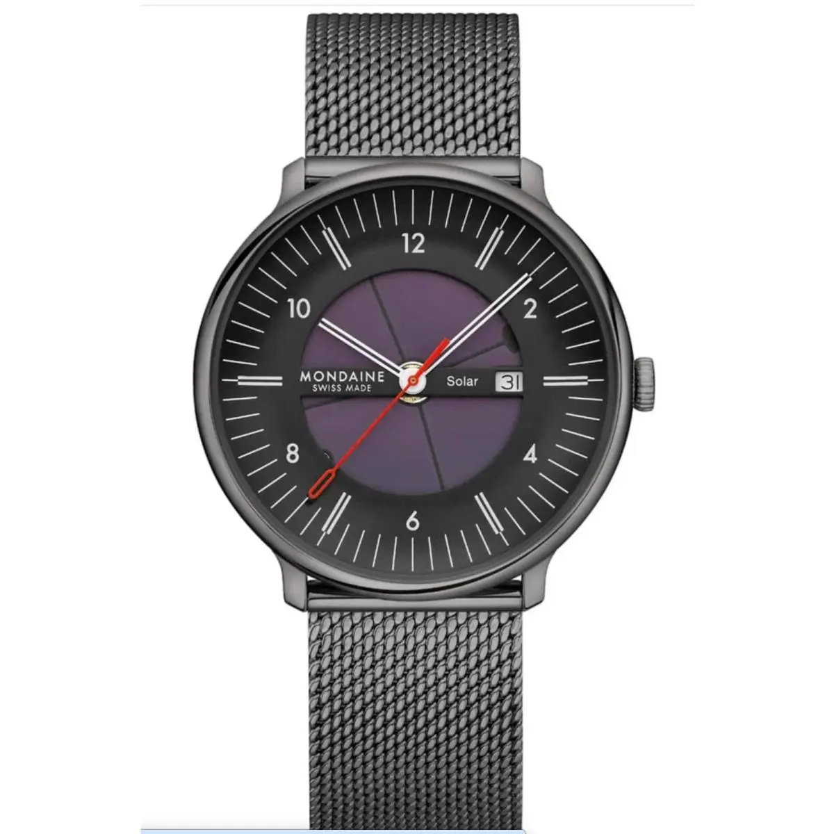 Doppio Solar 41mm Skeleton Swiss Made Sapphire Crystal Watch MLE.41921 by Mondaine