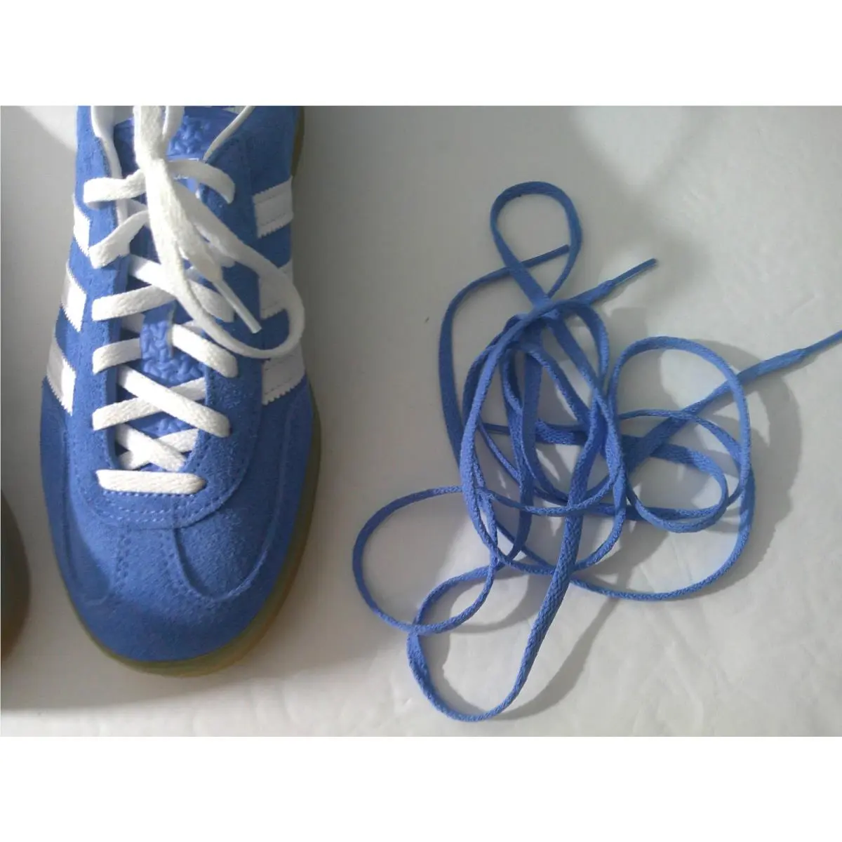 Adidas shoes - adidas Gazelle - Gazelle - HQ8717 - Blue, Manufacturer: Blue Fusion/Footwear White/Gold Metallic 8