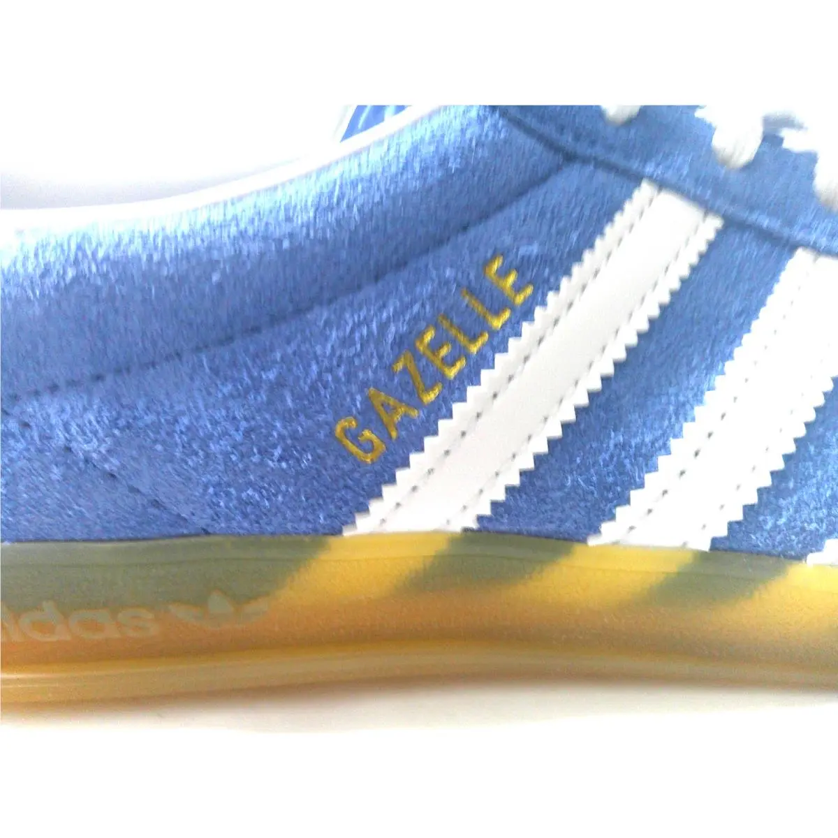 Adidas shoes - adidas Gazelle - Gazelle - HQ8717 - Blue, Manufacturer: Blue Fusion/Footwear White/Gold Metallic 2