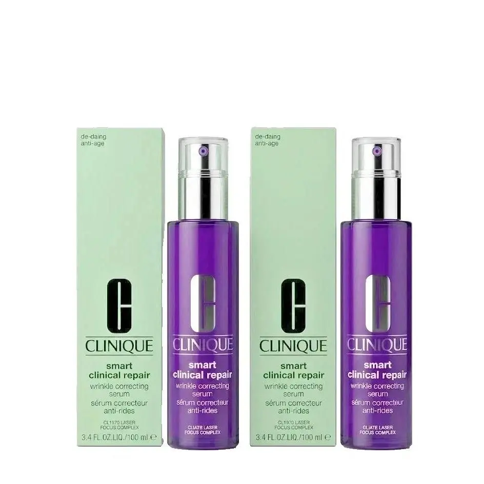 Clinique Smart Clinical Repair Serum 100mL 3.4oz Anti-aging 2-Pack