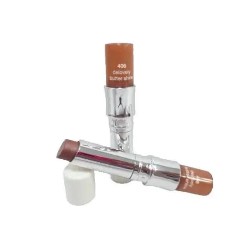 Clinique Butter Shine Lipstick 406 Delovely White Cap Lot OF 2
