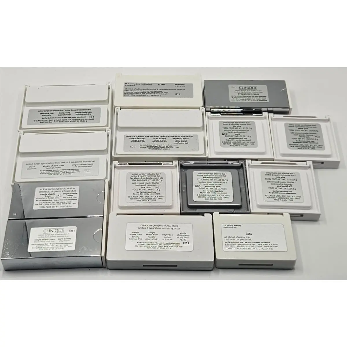 14 Clinique Eyeshadow Pallets Vtg Gwp Vhtf