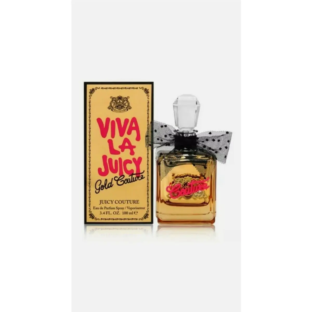 Viva LA Juicy Gold Couture Eau DE Parfum Spray 3.4 OZ by Juicy Couture