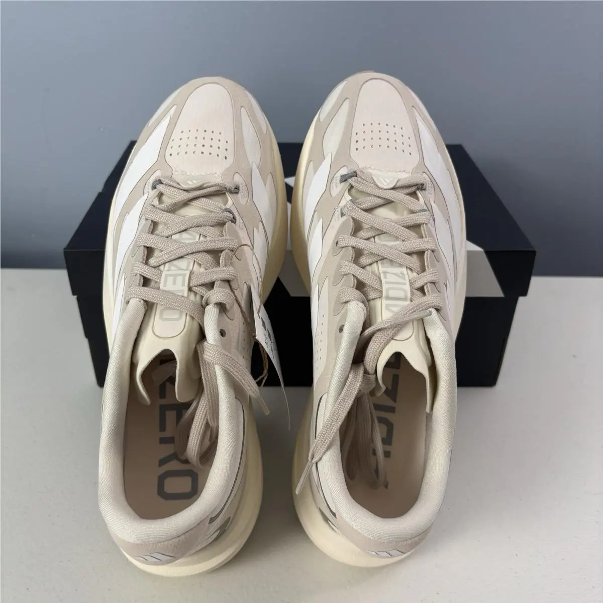 Adidas shoes - Adidas Adizero EVO SL EXO Suede - KI2687 - Beige 3